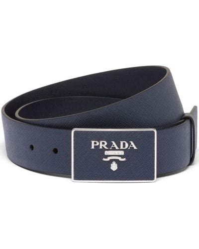 mens blue prada belt|Prada men's belt bags.